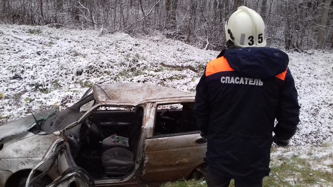 Водитель скончался после аварии в Белозерском округе