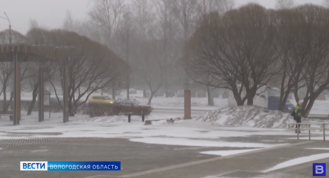 Циклон принесёт дождь со снегом в Вологодскую область