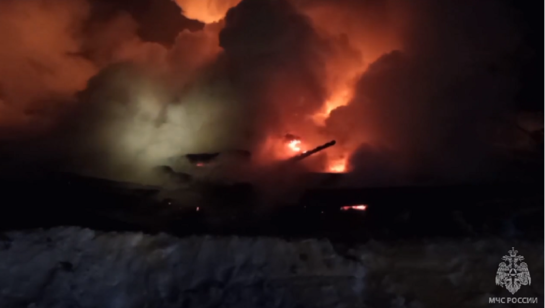 Жилой дом сгорела дотла в Кирилловском округе: есть погибший