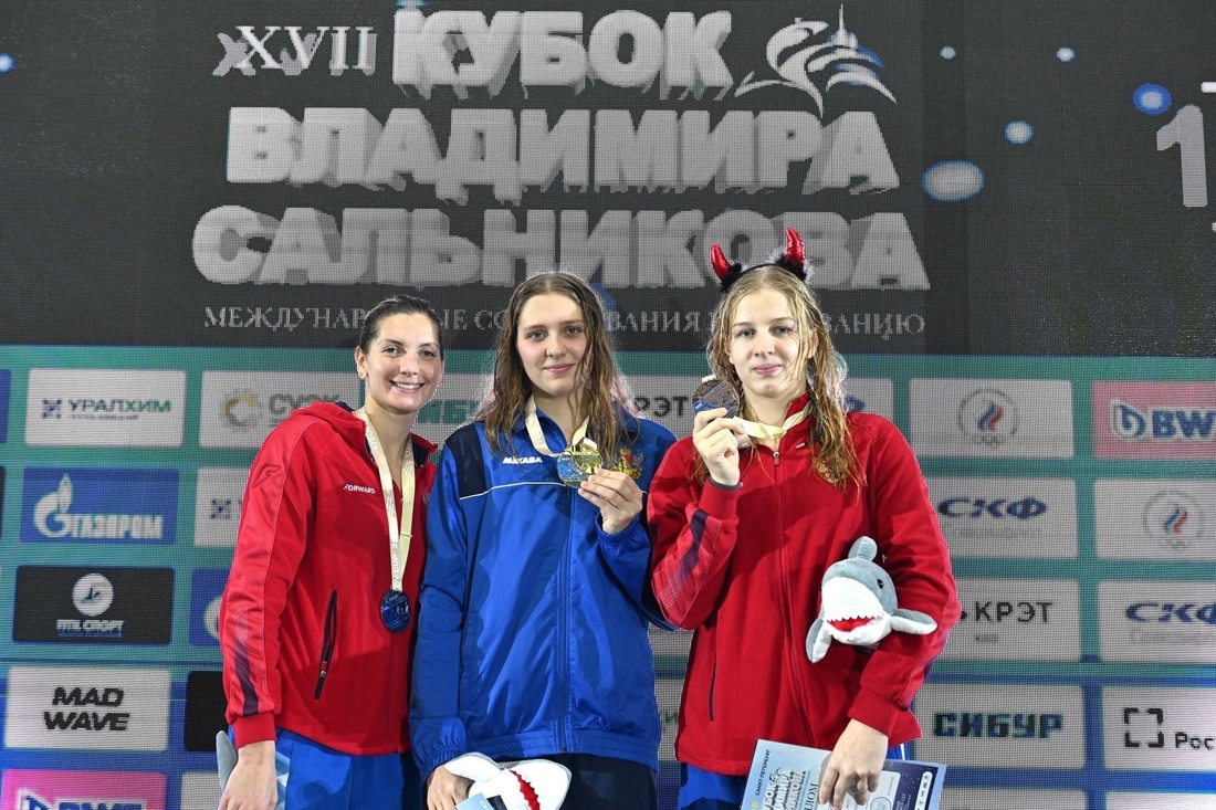 Вологодская пловчиха завоевала вторую медаль на международных соревнованиях