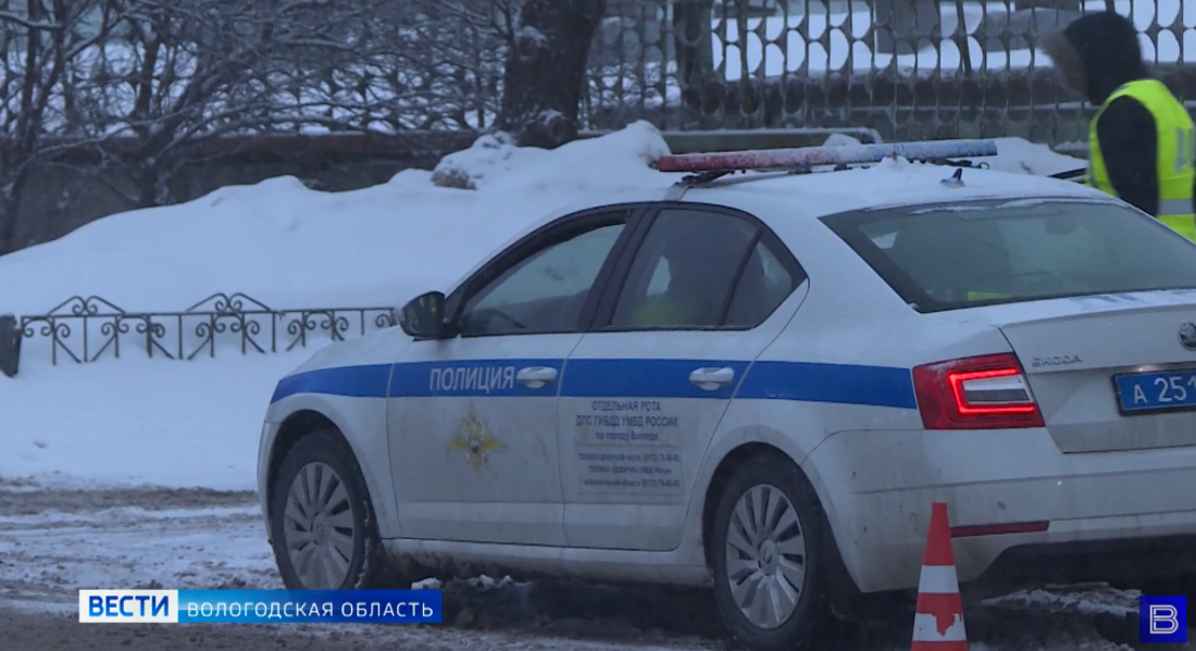 Погоня и стрельба: пьяный водитель врезался в автомобиль ДПС в Череповце