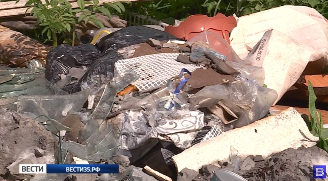 Несанкционированные свалки отходов выявлены в Тотемском районе