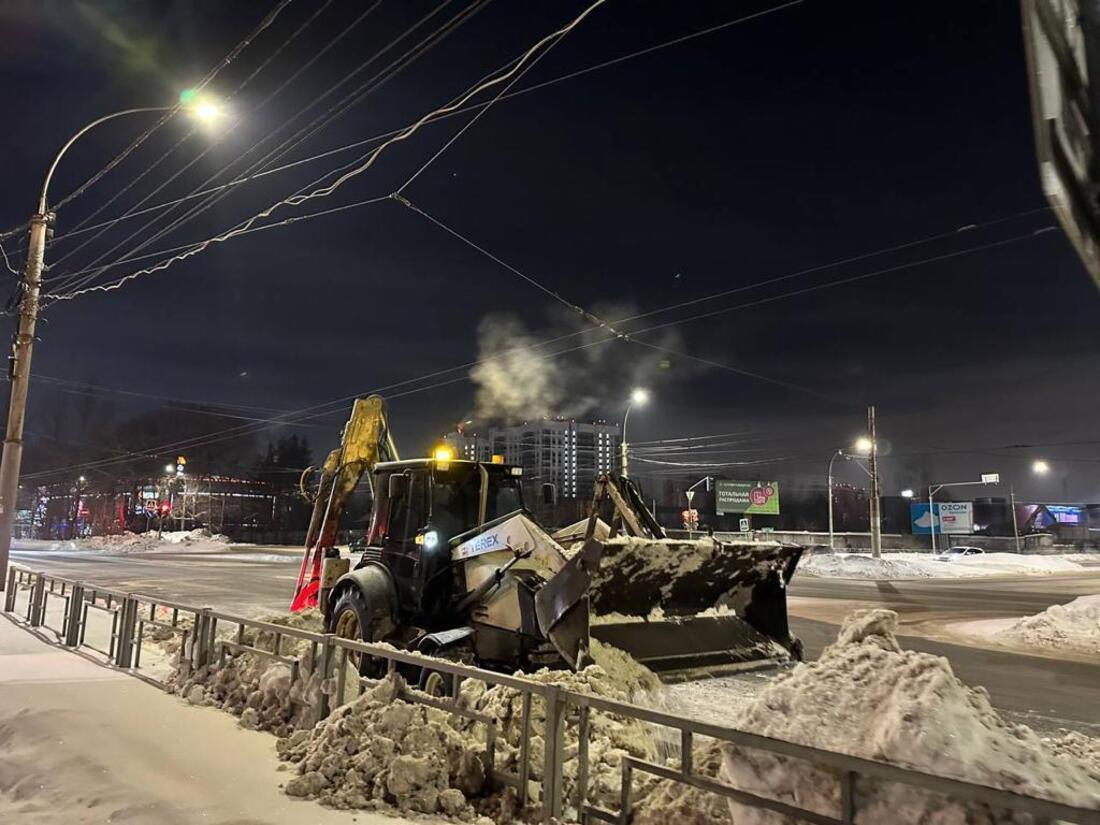 Дополнительный контракт на вывоз снега заключен в Вологде