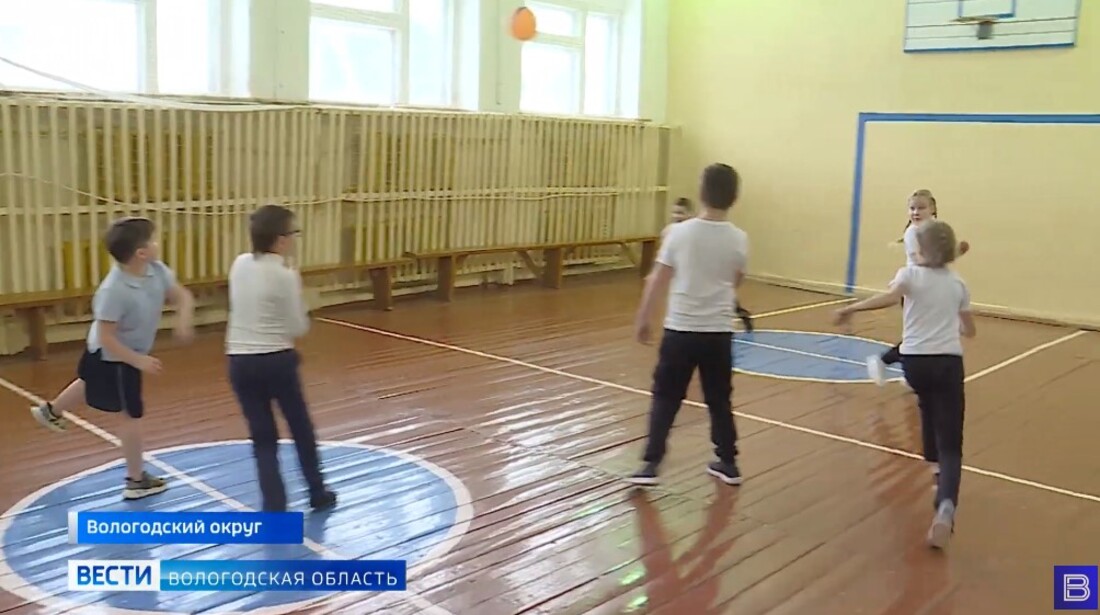 Капитальный ремонт спортзалов проходит в пяти сельских школах Вологодской области