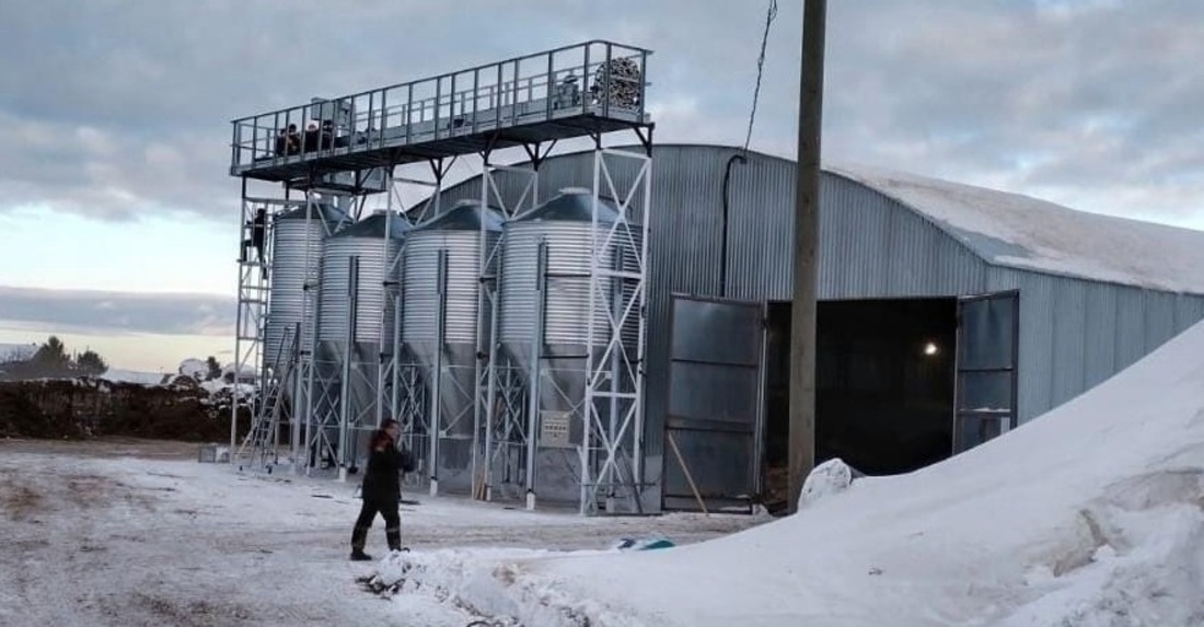 Новый комбикормовый завод запускают в Тотемском округе