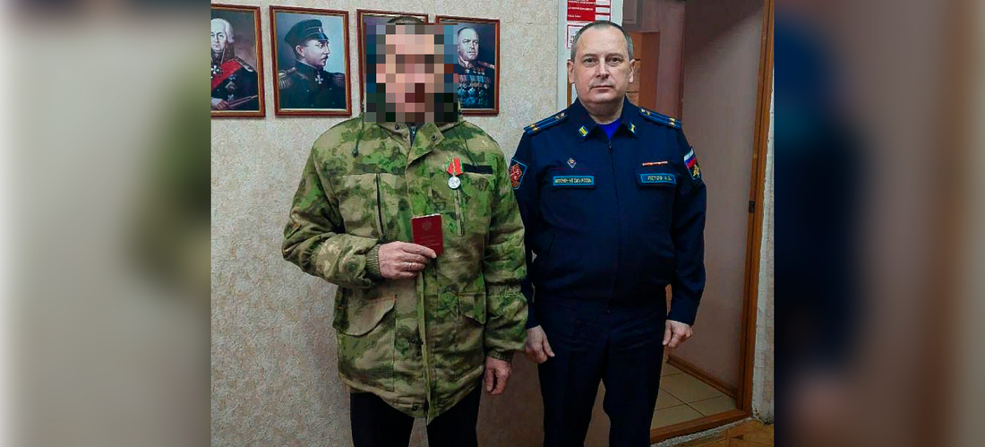Военнослужащий из Междуречья удостоен медали Суворова