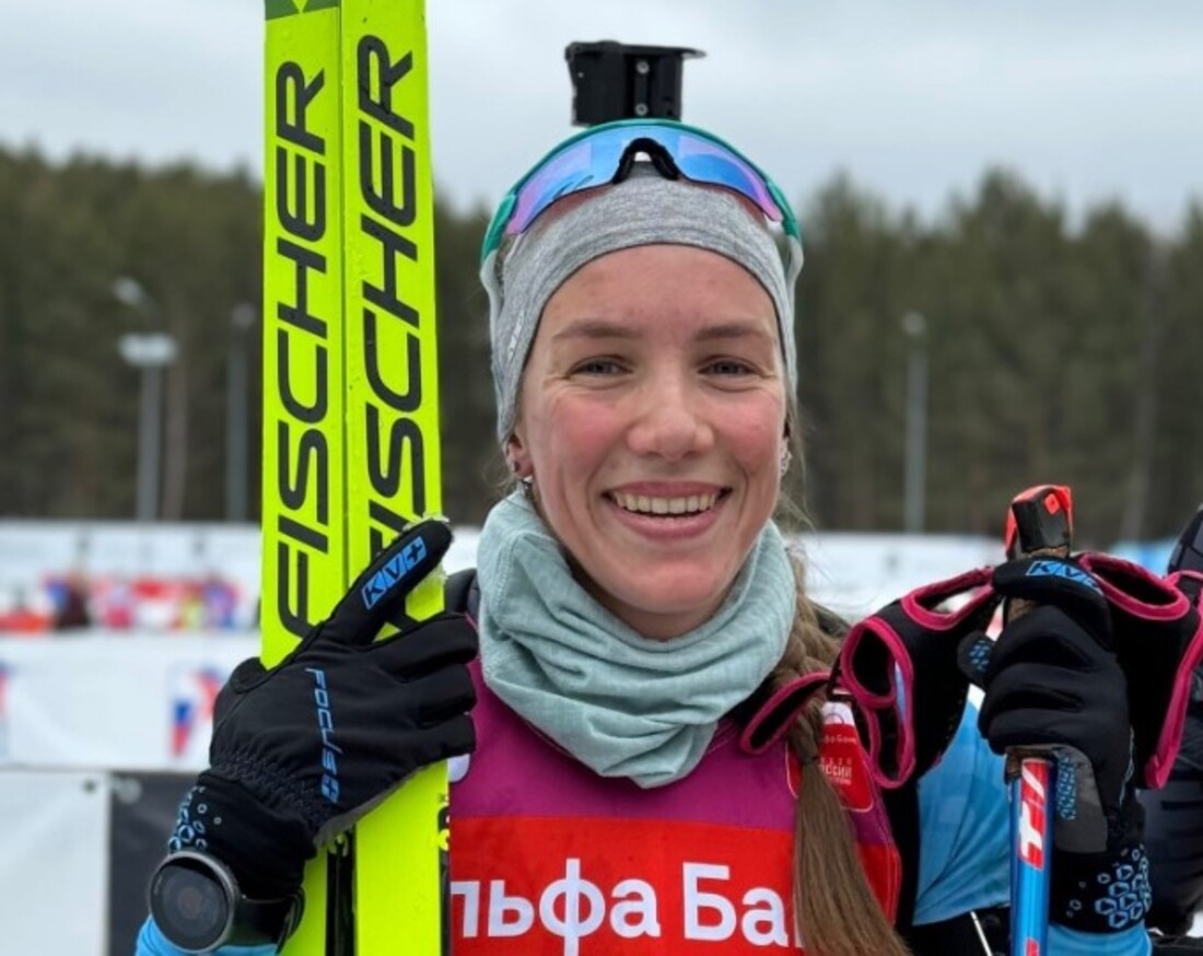 Вологодская биатлонистка выиграла золото на чемпионате России