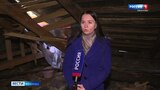 Крышу одного из домов в Иванове проломила ледяная глыба