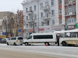Три автомобиля столкнулись на остановке в центре Иванова