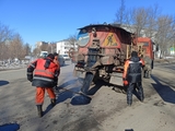 С начала года на ремонт дорог в Иванове израсходовали более 310 тонн литого асфальтобетона