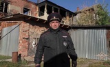 В Ивановской области участковый спас из пожара двух женщин и малолетних детей (видео)