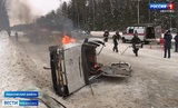 Дорогу на границе Ивановского и Фурмановского районов сегодня временно перекрыли