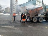 Ивановские дорожники увеличили объемы ремонта литым асфальтом